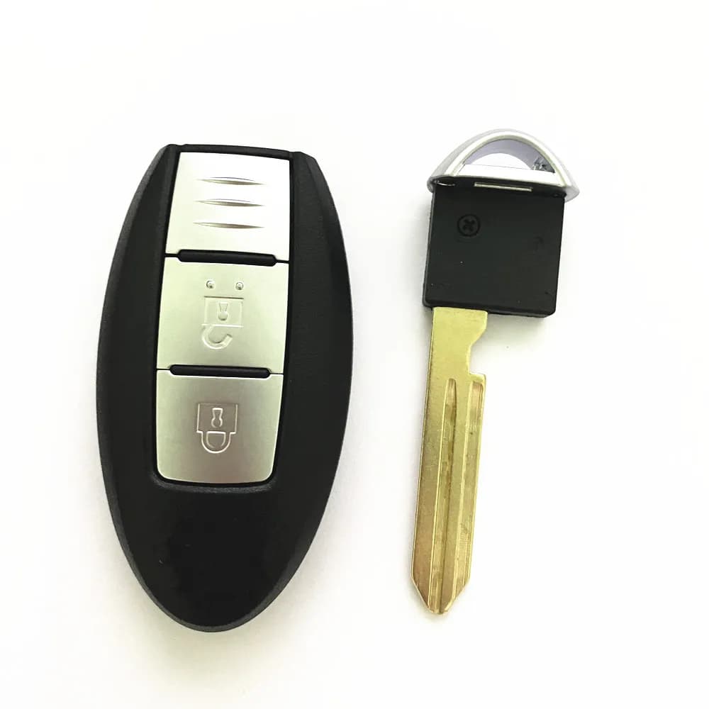 Clé de voiture à distance intelligente sans LOGO TWB1G662, 433Mhz ID46, pour Niss an Micra Juke Sent