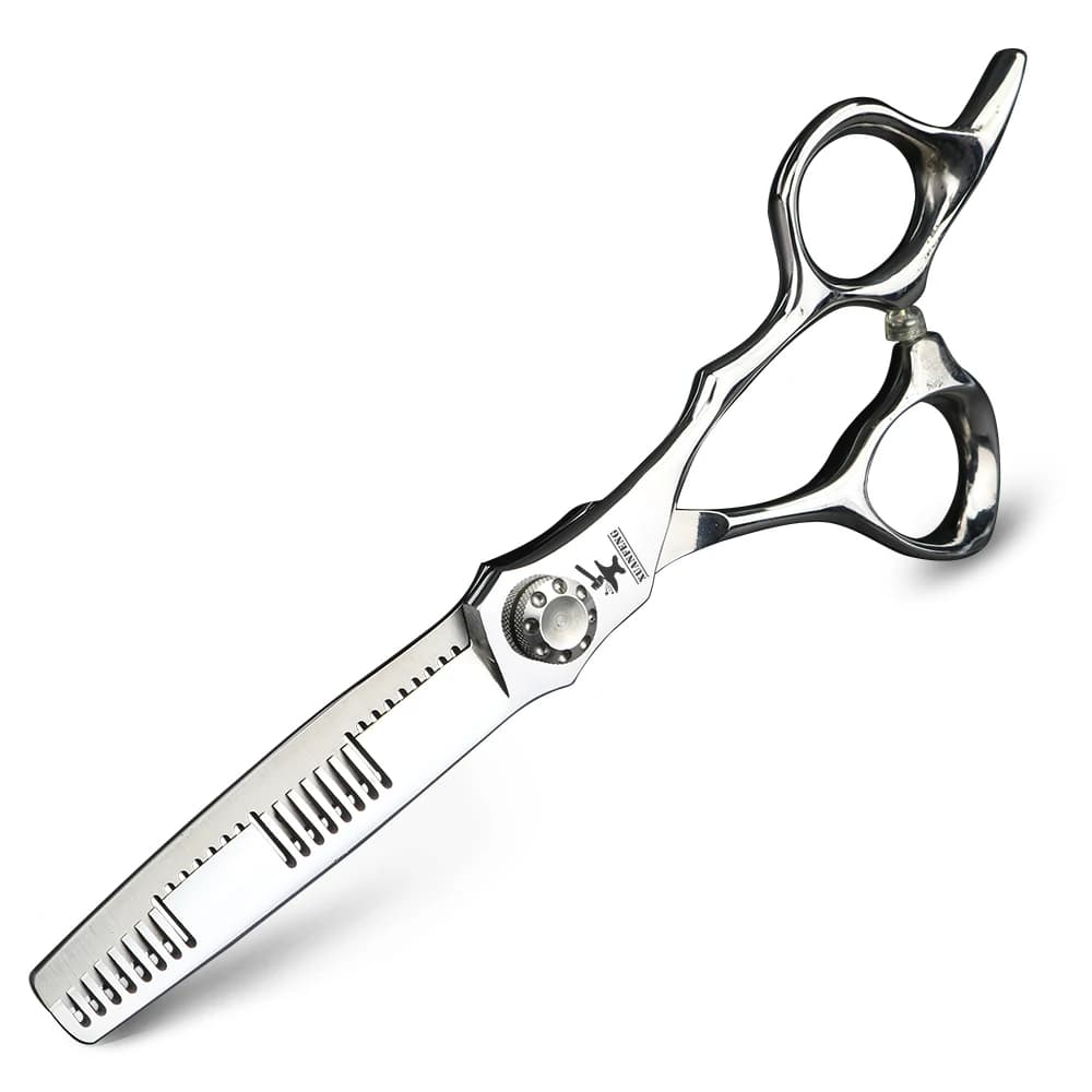 Ciseaux de coupe et d'amincissement des dents à double face, Japon, Unique, 440C