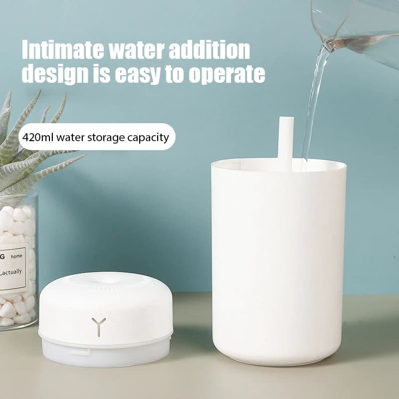 Humidificateur d'air portable pour la maison et la voiture, pulvérisateur d'huile aromatique, brumis