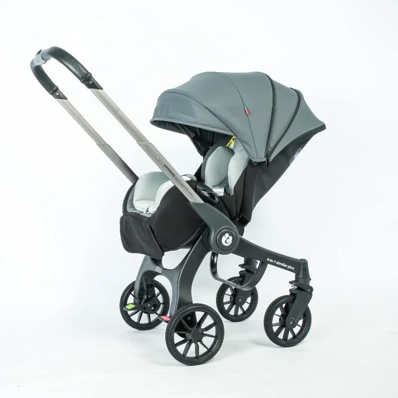 UE en Stock 4In1 bébé poussette, poussette multifonctionnelle pliable avec siège auto landau Portabl