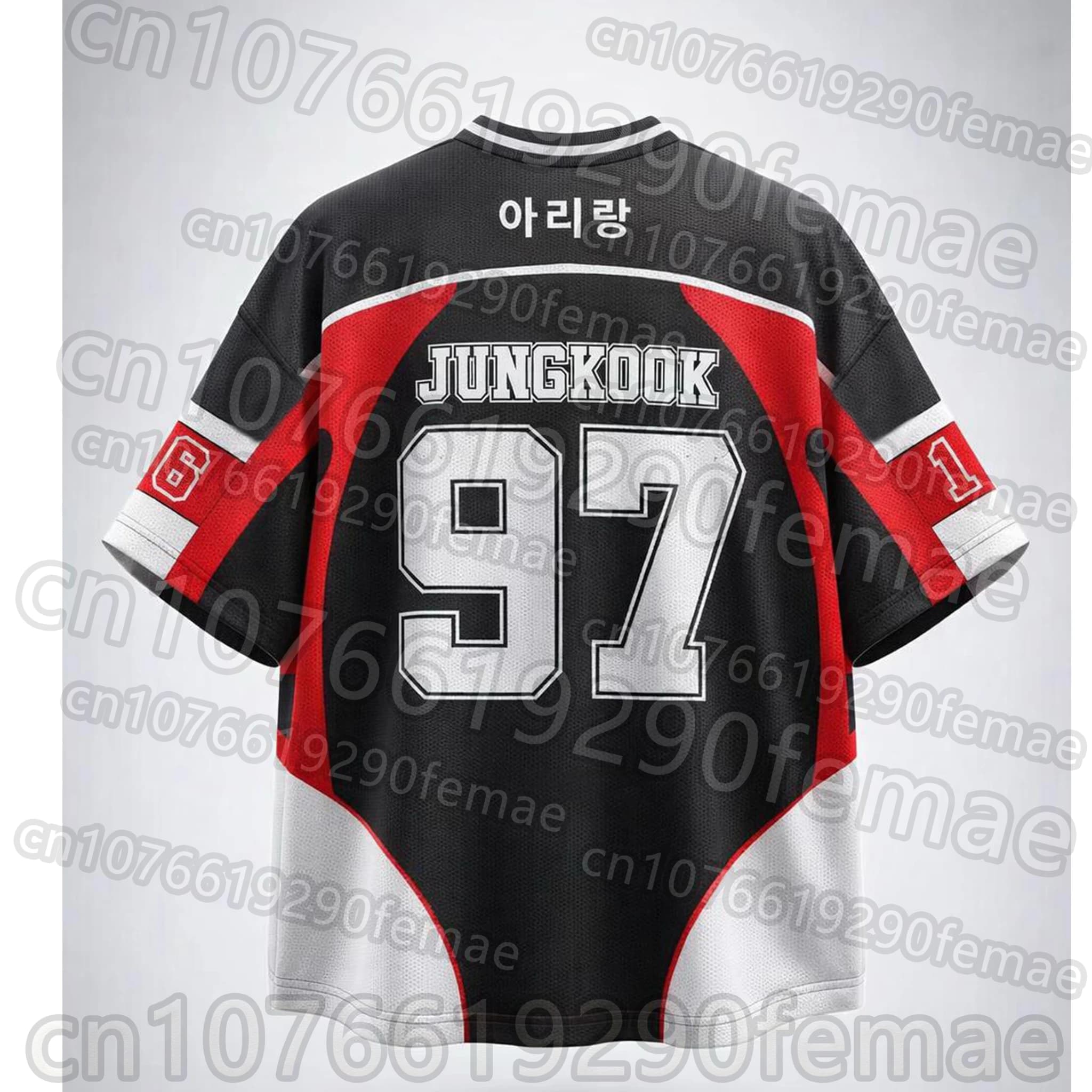 Marchandises KPOP tendance Été 2026 J-HOPE Boy Band # T-shirt 94 style idole coréenne, maillot de sp