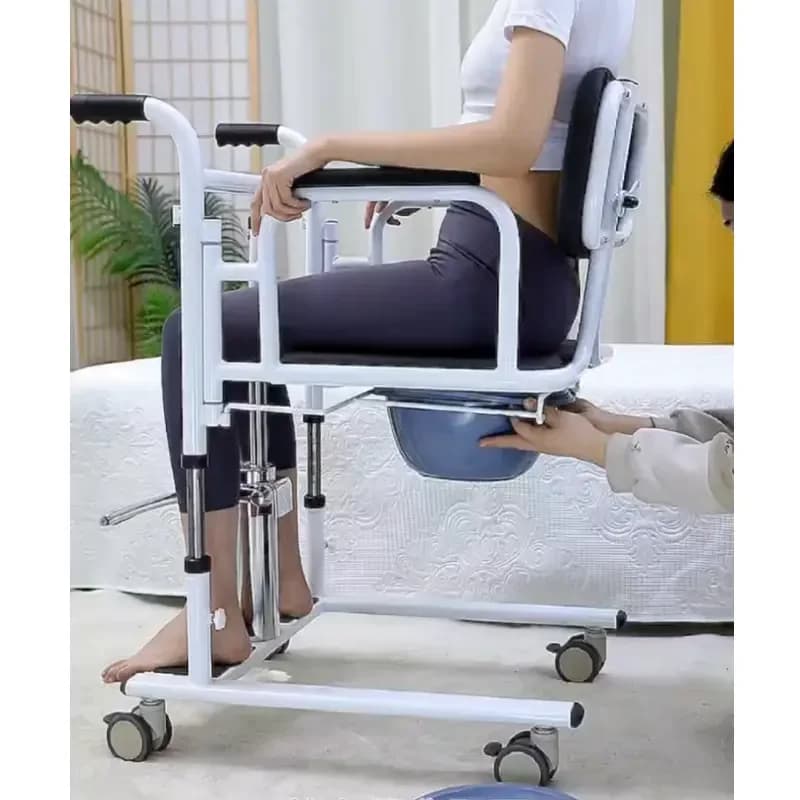 Chaise de transfert d'ascenseur de Patient handicapé manuel d'équipement de rééducation multifonctio