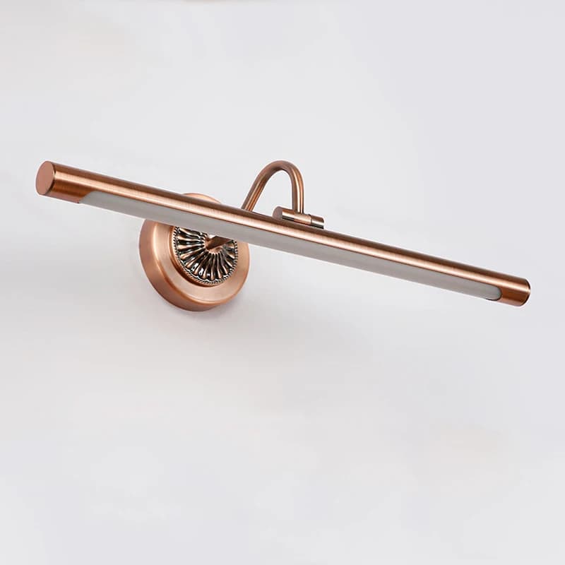 Lampe Led en Bronze rouge pour salle de bains, 8W, 455MM, Europe, or, miroir, chambre à coucher, Dre