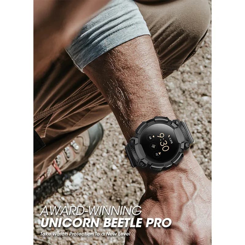 SUPCASE-Boîtier de montre de protection robuste avec bracelet réglable, For Google Pixel Watch 3/2/1