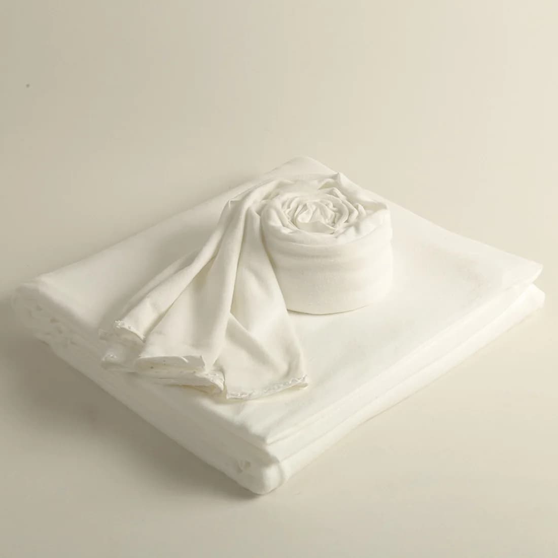 Ensemble de couverture et d'enveloppement tricotés doux et extensibles, accessoires de photographie 
