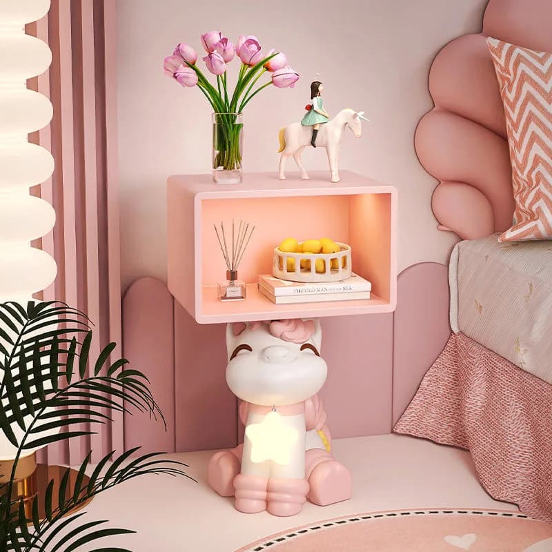 Table de chevet pour chambre à coucher, accessoires de décoration pour chambre de fille, mobilier ro