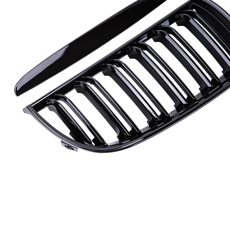 Calandre de course Pulleco noir brillant, Grilles de pare-chocs avant de voiture pour BMW E90 E91 sé