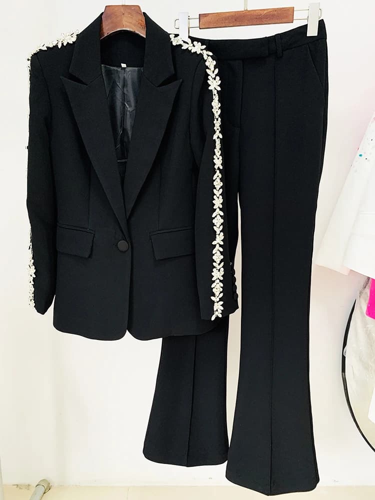 Ensemble de costume de créateur de la nouvelle collection 2026 HIGH STREET, style professionnel pour