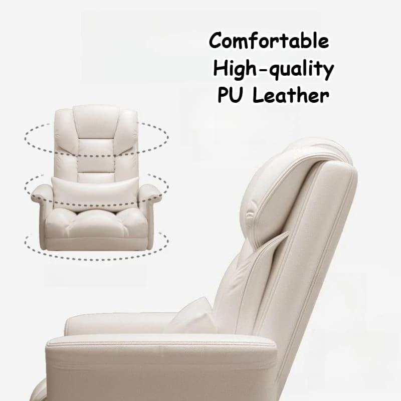 Chaises d'ordinateur à domicile chaises de jeu de bureau avec repose-pieds chaise de bureau Support 