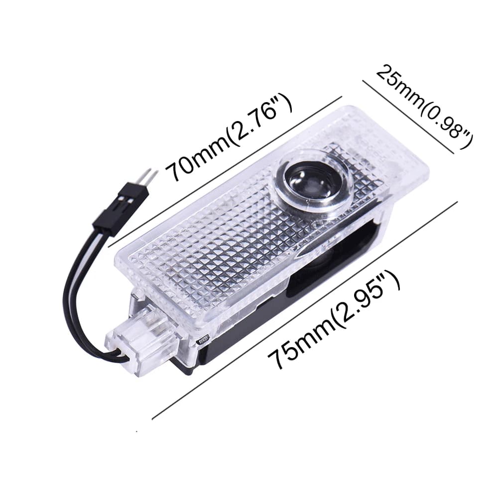 Projecteur Led pour porte de voiture MINI Cooper, lampe de bienvenue, lumière décorative pour One S 