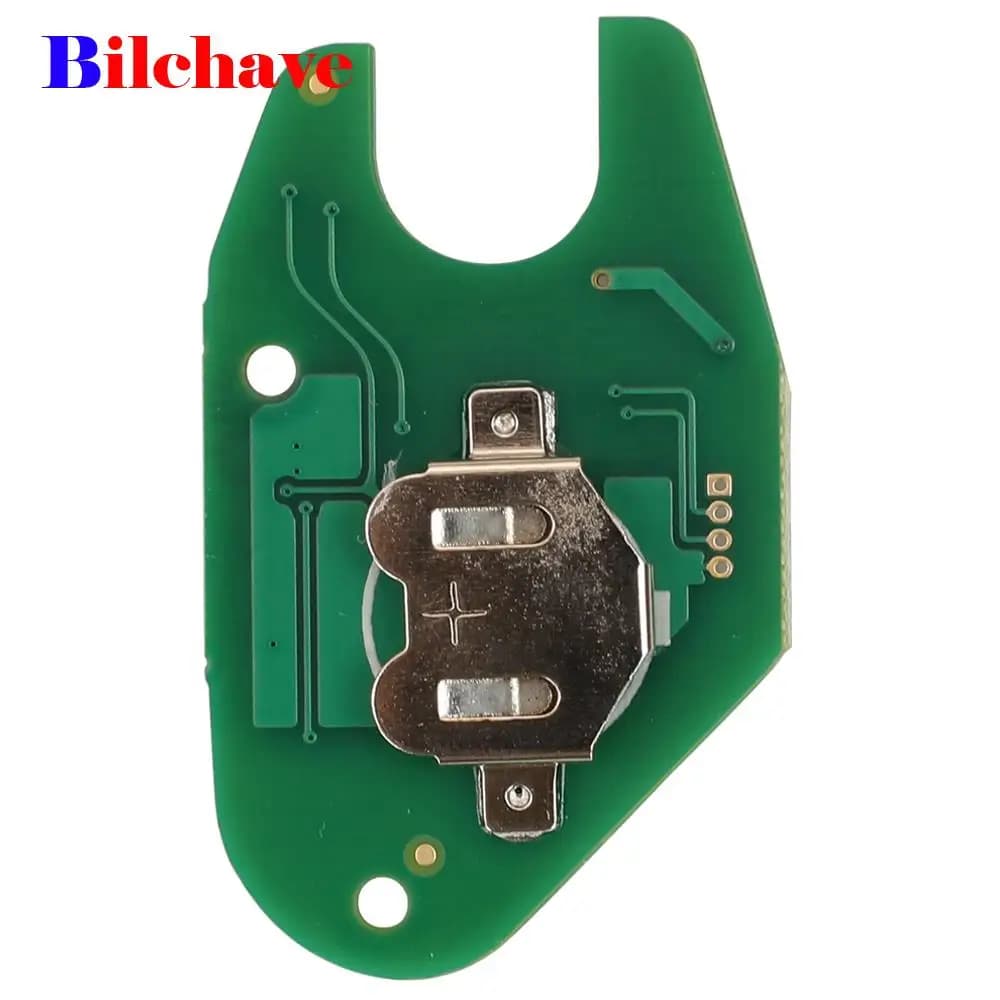 Jingyuqin pour Renault trafic maître Vivaro Movano Kangoo carte de clé à distance 433Mhz ASK ID46 PC