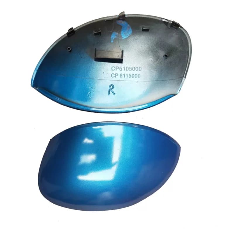Couvercle de rétroviseur de voiture, coque de rétroviseur latéral pour Peugeot 206 207 et citroën C2