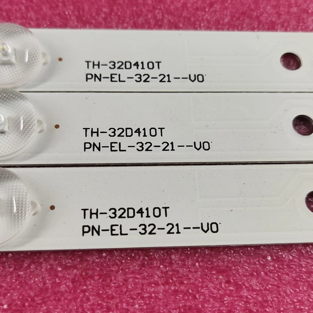 Bande de rétroéclairage LED, 7 lampes, pour TH-32D410T PN-EL-32-21-V0 TNMX008 TNMX009 TNMX010 TH-32C