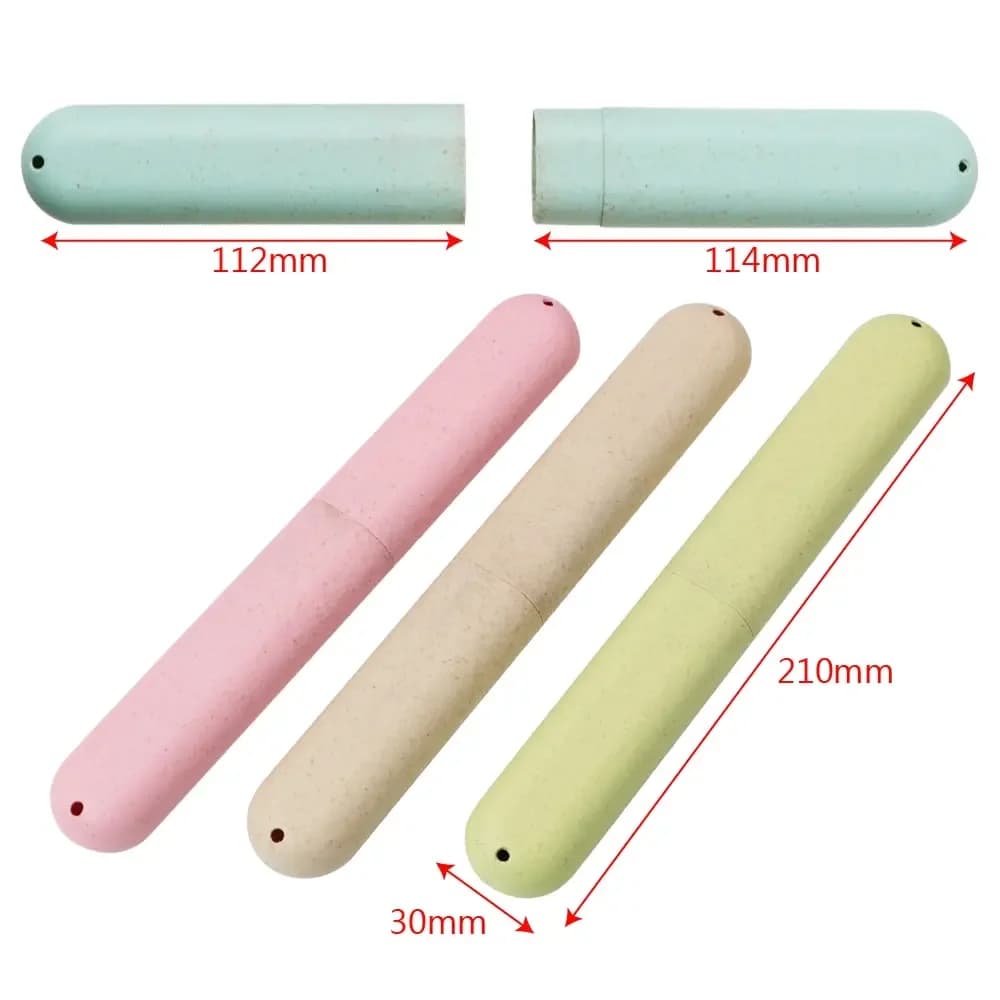 Boîte de protection pour brosse à dents de voyage Portable, 1 pièce, protection pour brosses à dents