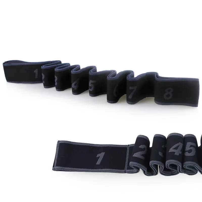 Ceinture élastique extensible pour femmes et hommes, exercice de Fitness, danse latine, sangle de tr