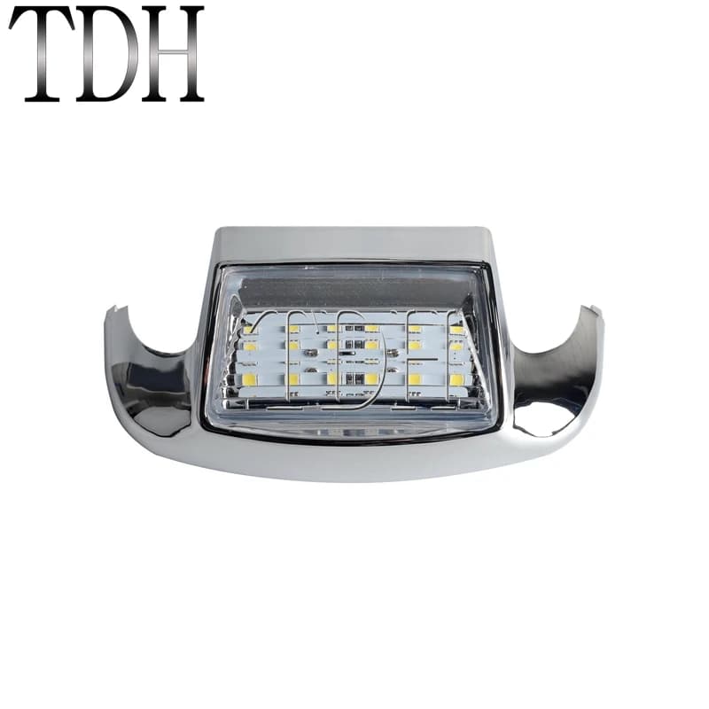 Feux de garde-boue arrière de moto, garniture de feux de frein arrière LED Tri-Bar pour Harley Herit