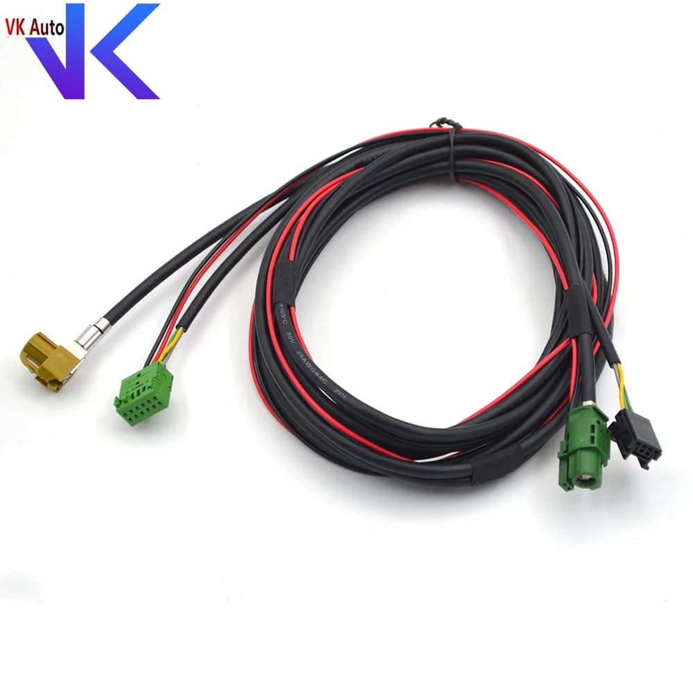 Pour VW Golf 7 MK7 VII pour Passat B8 CarPlay médias USB AUX commutateur MIB2 MDI USB AMI adaptateur