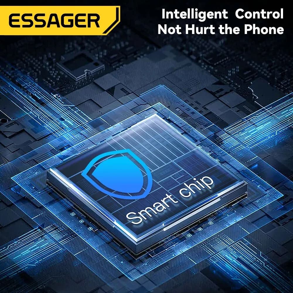 Essager-Chargeur sans fil Qi pour voiture, support de téléphone portable, support de montage sur gri
