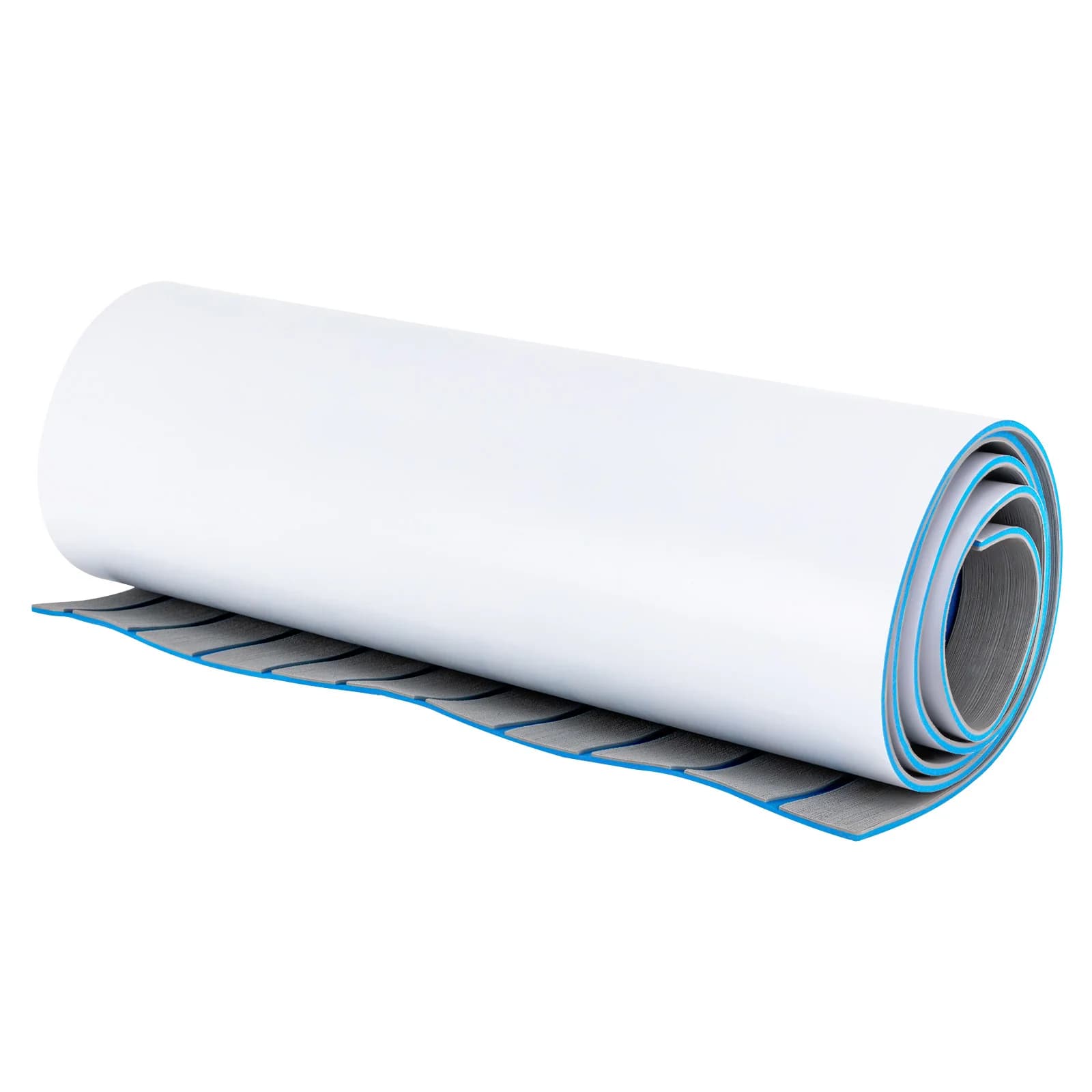 Offres spéciales gris avec rayures bleues 240*60 cm feuille de teck en mousse EVA plancher marin Yac
