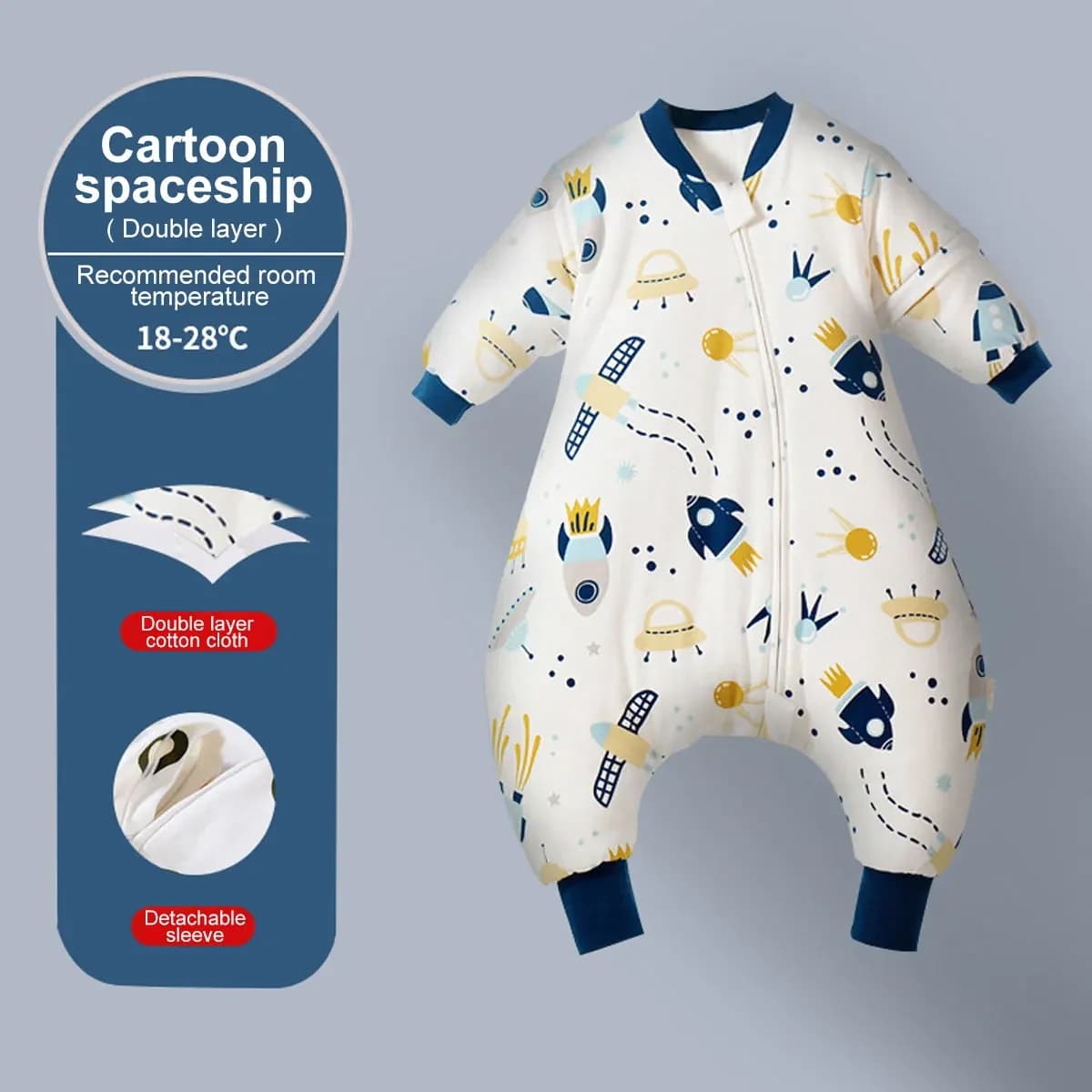 Sac de couchage pour bébé filles mignonnes hiver chaud sac de nuit pour bébé avec pieds 1-4 ans enfa
