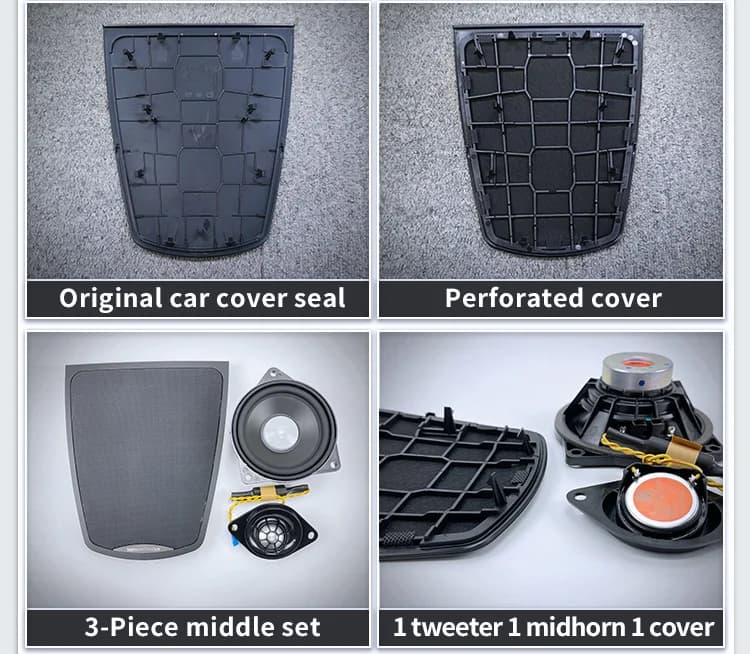 Haut-parleurs de porte avant de voiture pour BMW série 5 F10 F11 Tweeter, accessoires de haute quali