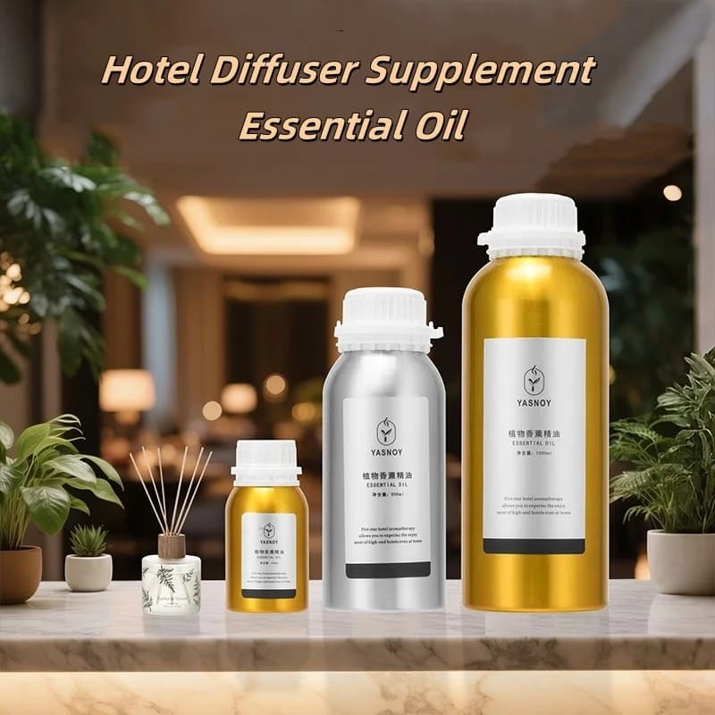 Huile parfumée Hilton/Lime Basil/Mojito 500 ml, huile essentielle pour diffuseur de parfum, compléme