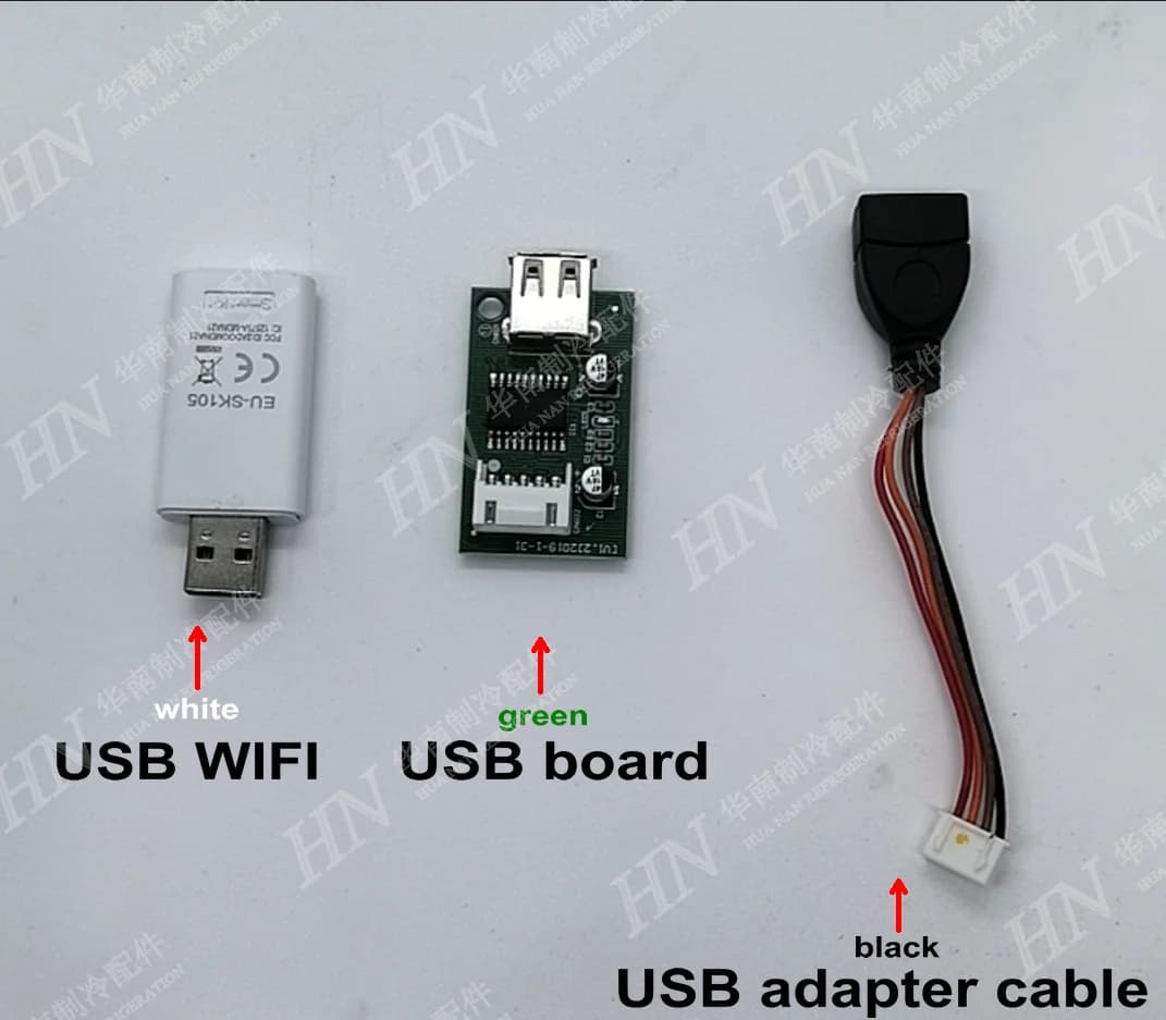 Nouveau module WIFI midea Carrier carte USB US/EU-SK105 CE-OSK201 EU-SK103X CE-KFR26G/Y-12F CE-2.4G-