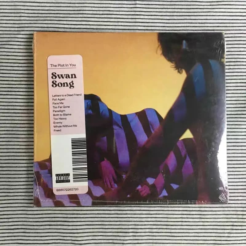 CD Swan Song, 2021, The Plot in You, 5ème album studio, 10 titres de metalcore, Fearless Records, pr