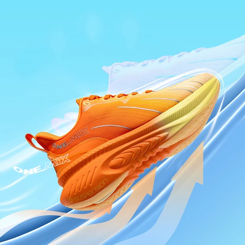 ONEMIX nouveau haut amorti chaussures de course pour homme athlétique formation chaussures de Sport 