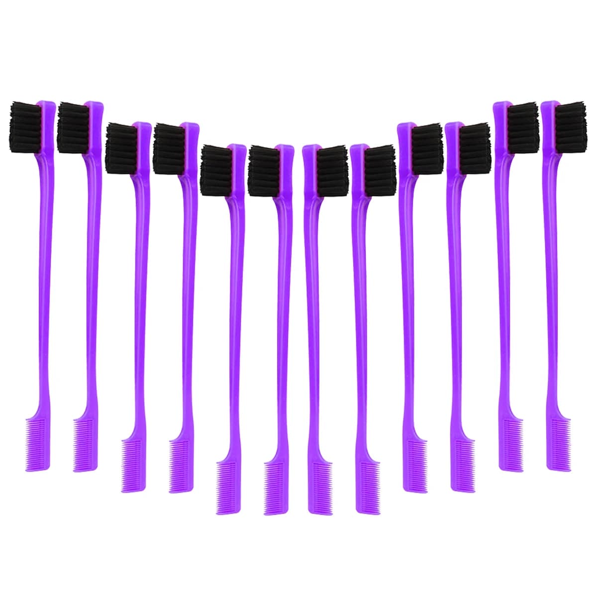 Ensemble de brosses de contrôle de bord double face 2 en 1, brosse à cheveux de contrôle de bord, br