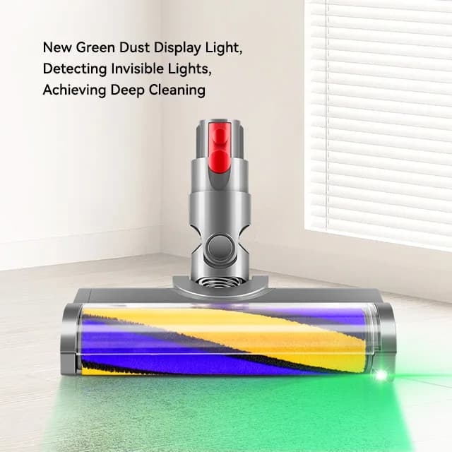 Tête de brosse souple améliorée pour aspirateurs sans fil Dyson V6 V7 V8 V10 V11 V15 V10 Slim V12 av