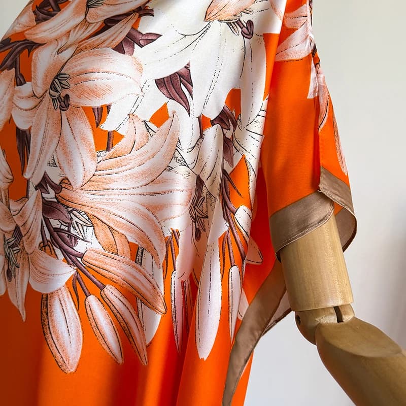 Nouvelle mode Robe d'été avec grande écharpe dubaï turquie caftan musulman ample Abaya femmes africa