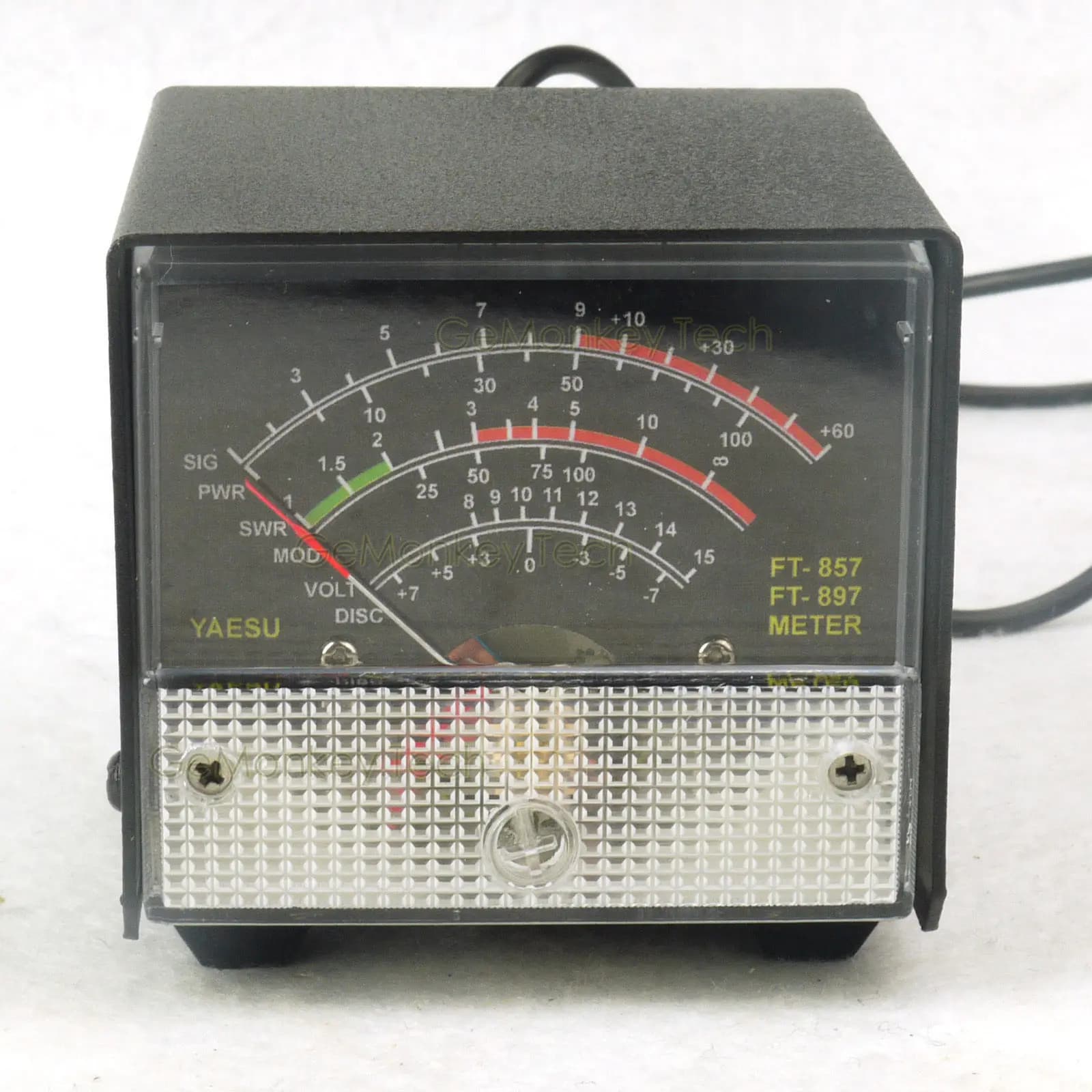 Compteur externe S/SWR/Power meter, affichage de réception, blanc/noir, Yaesu FT-857/FT-897, compteu