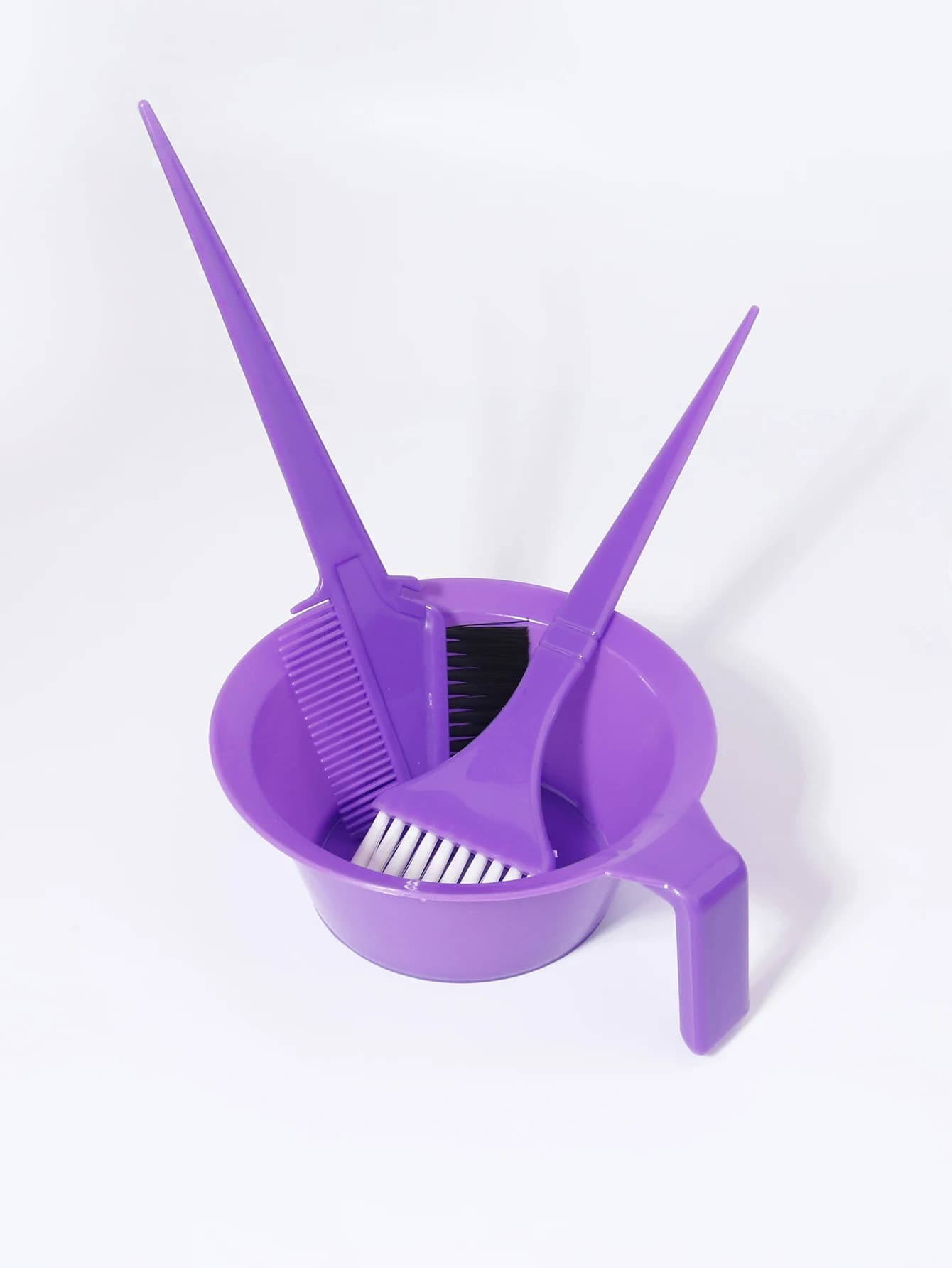 Ensemble de teinture pour cheveux 3 pièces, brosse professionnelle pour teinture capillaire, bol de 