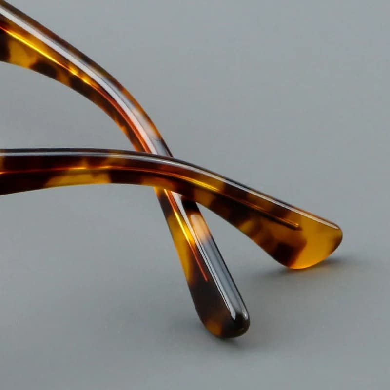 Plaque circulaire monture de lunettes rétro Ultra légère monture de lunettes pour hommes à la mode o