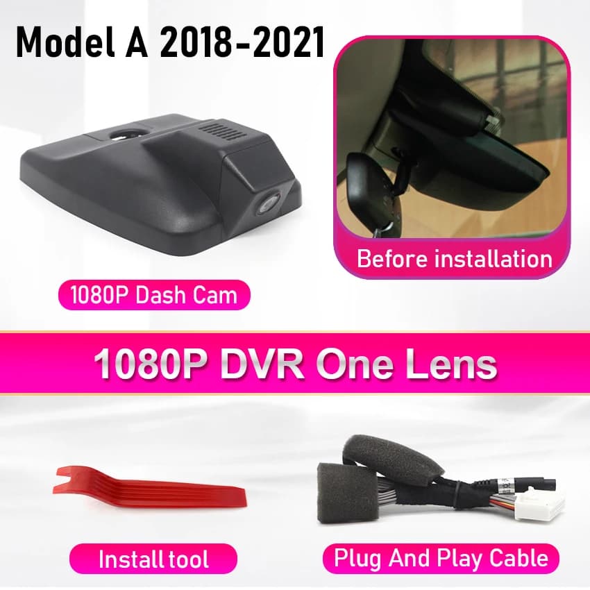 Caméra de tableau de bord pour Lexus NX 200 300 300h 260 350h 2018-2025, Dashcam pour Lexus NX200 NX