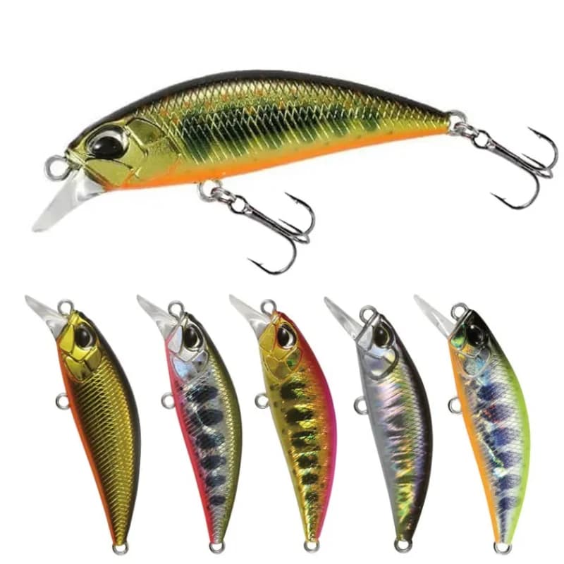 1 pièces leurre méné 3.8cm 3.2g leurre de pêche méné artificiel Jerkbait qualité crochets Wobbler ma