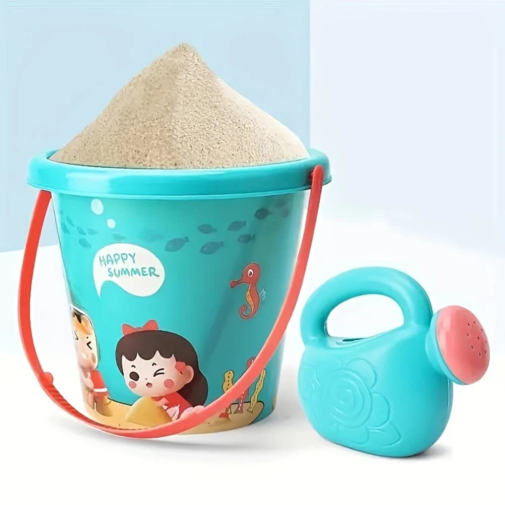Ensemble de jouets de sable de plage 18 pièces, plastique Durable, ensemble de jeu de plage de pisci