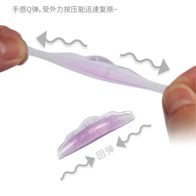 5 paires de coussinets de levage de cils auto-adhésifs, tiges de permanente de cils en Silicone soup