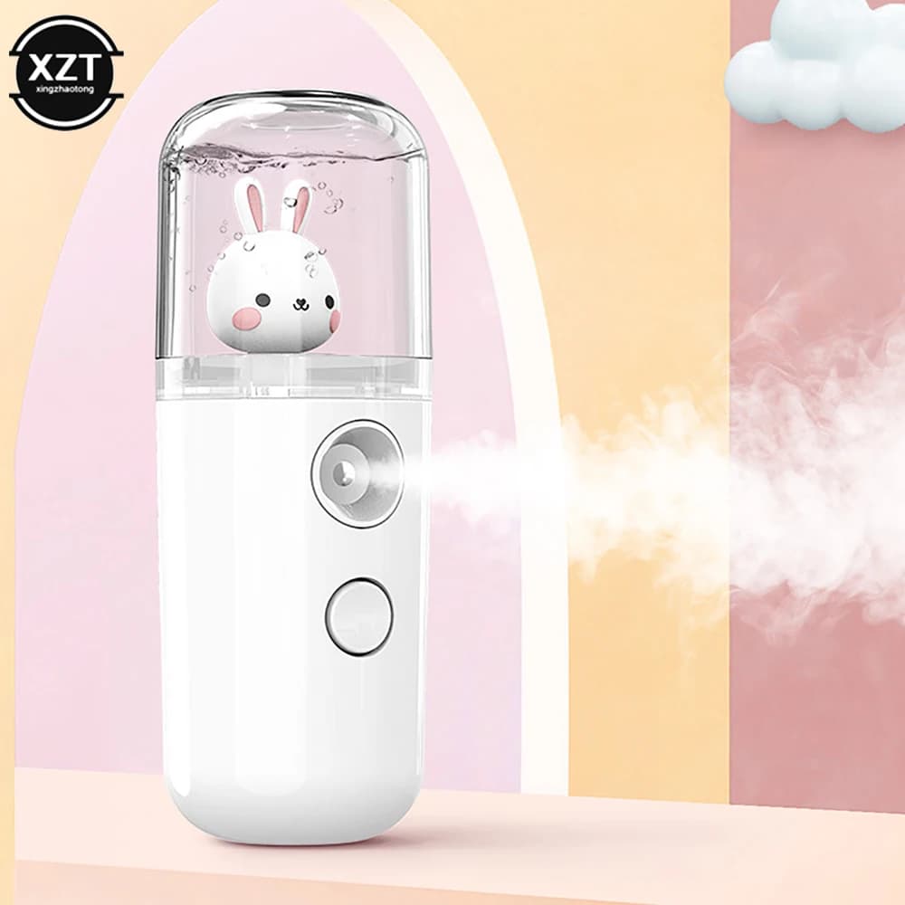 Humidificateur d'air portable 30 ml, atomiseur USB, purificateur d'air, diffuseur d'huiles essentiel