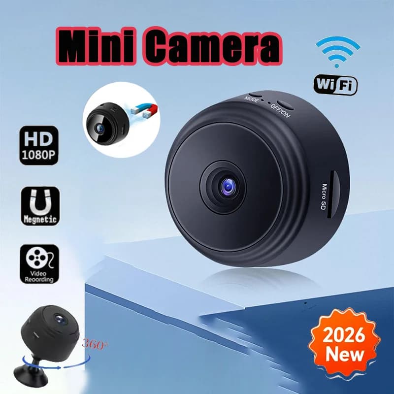 Mini caméra A9 WiFi Enregistreur vidéo sans fil Caméra de sécurité Protection Caméra de surveillance