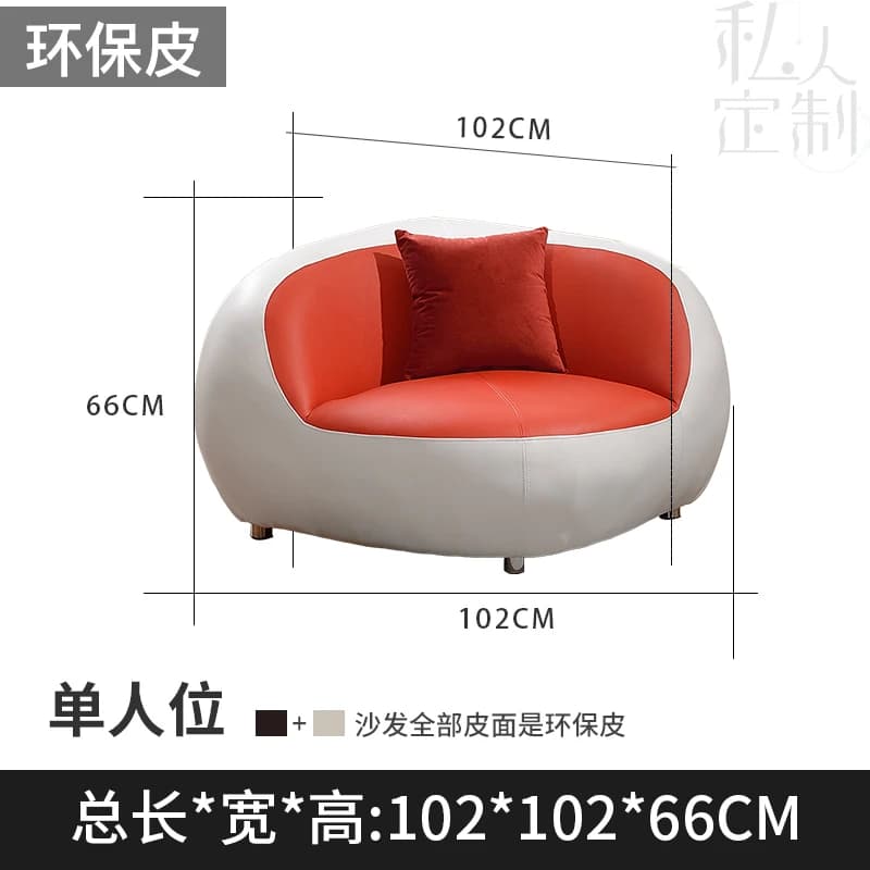 Confortable italien salon canapé adultes jeu minimaliste appartement canapé Relax grand Divano Soggi