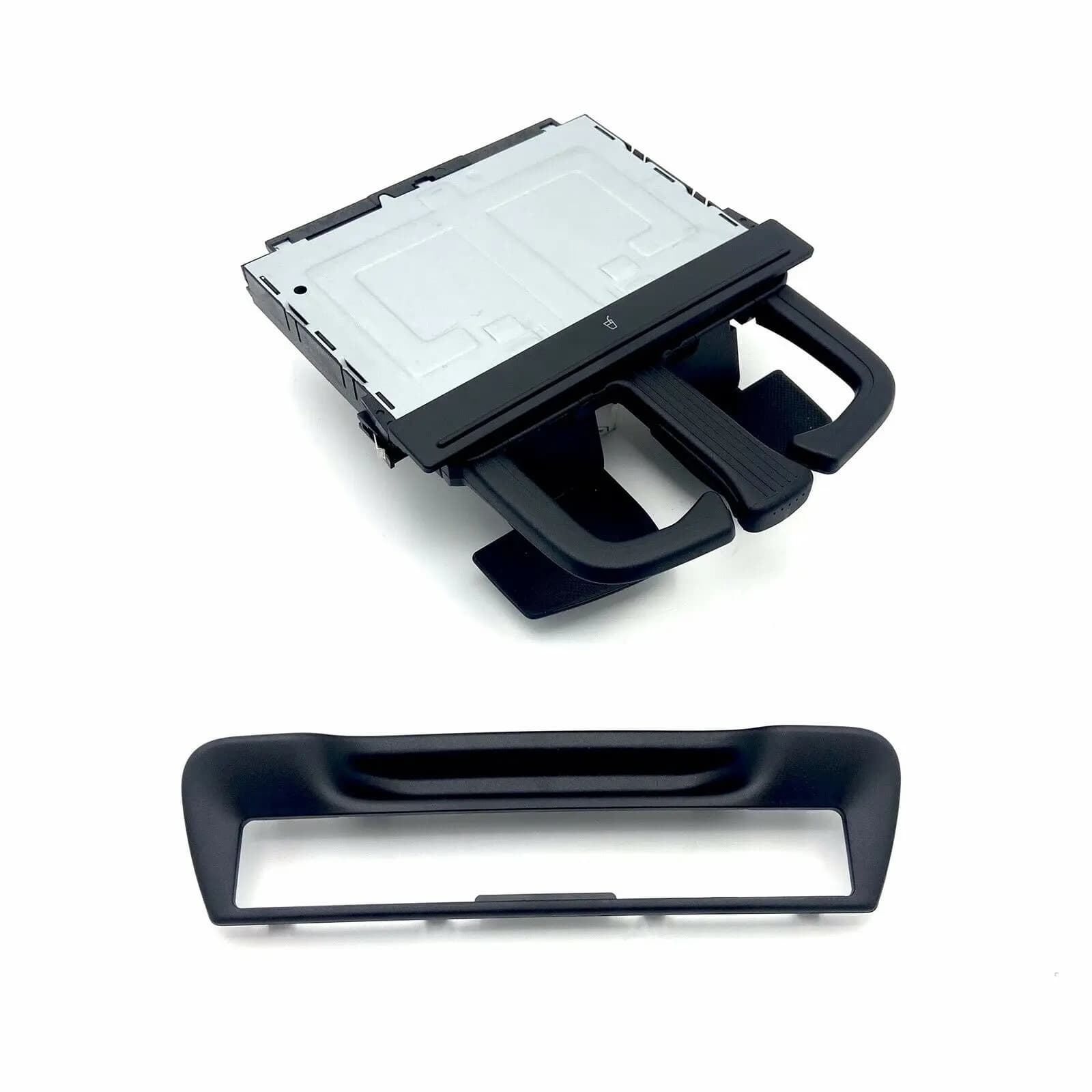 Porte-gobelet d'accoudoir arrière, ensemble de garniture Surround noir adapté pour Audi A6 / A7 2011
