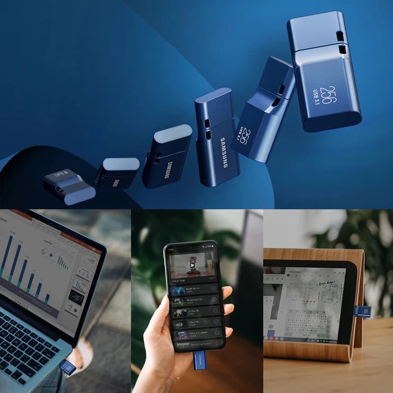 SAMSUNG USB 3.1 Flash Drive Disk USB Type-C Pendrive Storager Device U Disk MUF-DA 64 Go 128 Go 256 