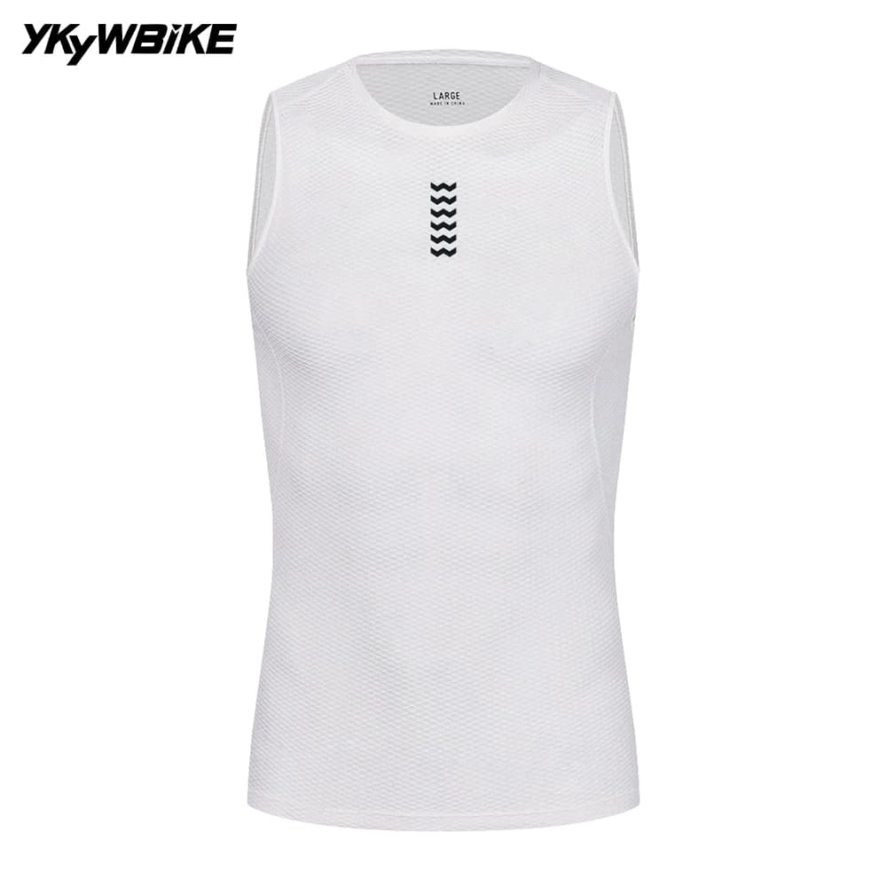 YKYWBIKE hommes cyclisme couche de Base gilet été Ride Jersey vtt vélo vélo maille sous-vêtements Cy