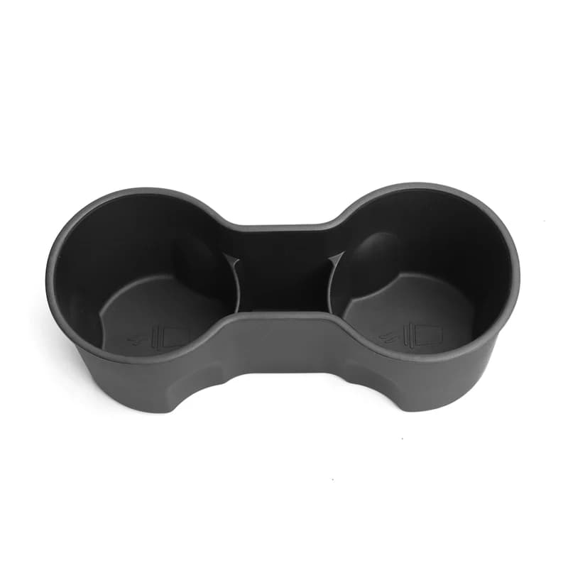 Boîte de rangement pour porte-gobelets Chevrolet Bolt EUV/EV 2022-2024, en TPE, absorbant les chocs,