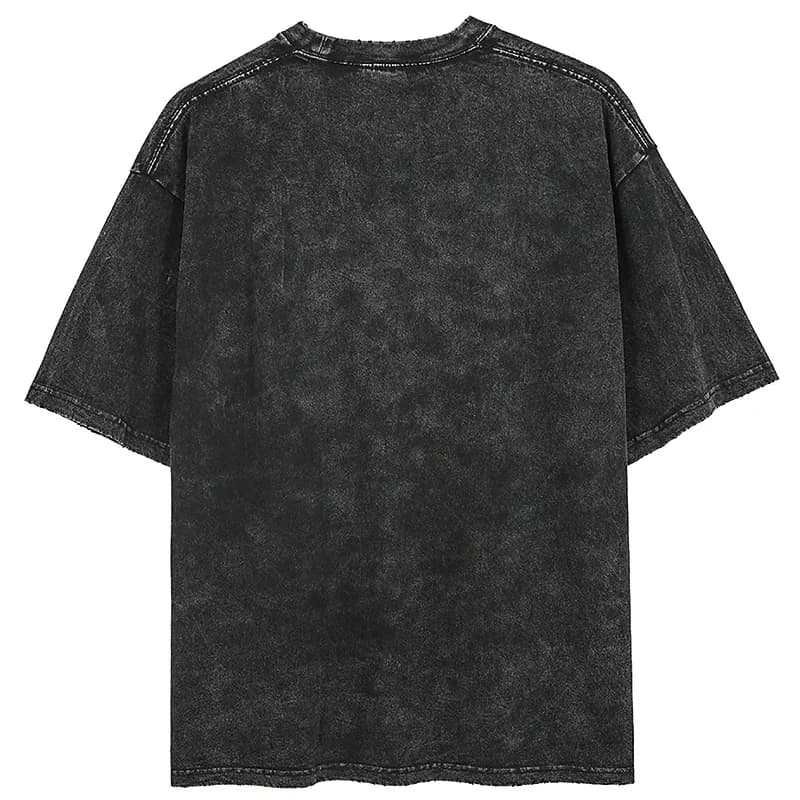 Baki imprimé Vintage coton t-shirts pour hommes femmes été décontracté surdimensionné T-Shirt t-shir
