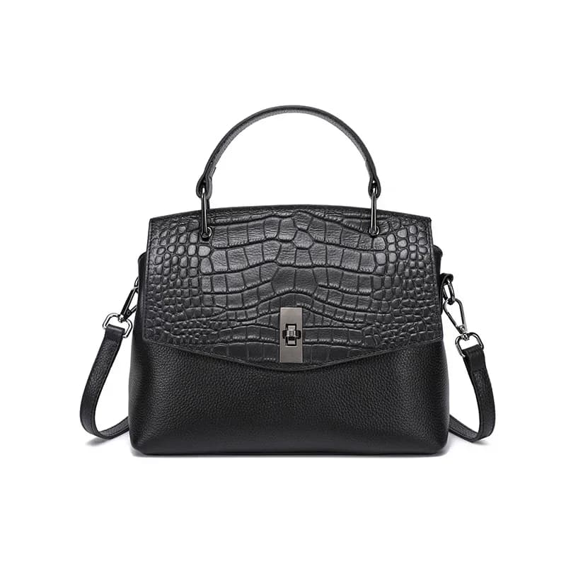 Femmes vache naturelle en cuir véritable sac à main dames peau de vache Vintage luxe fourre-tout fem