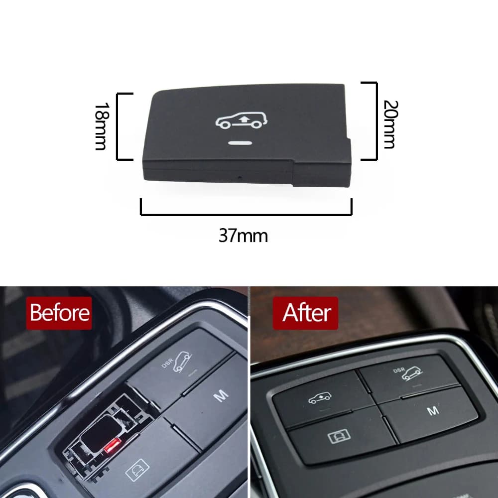 Bouton de changement de vitesse auxiliaire multifonction pour voiture, couvercle de réglage DSR pour