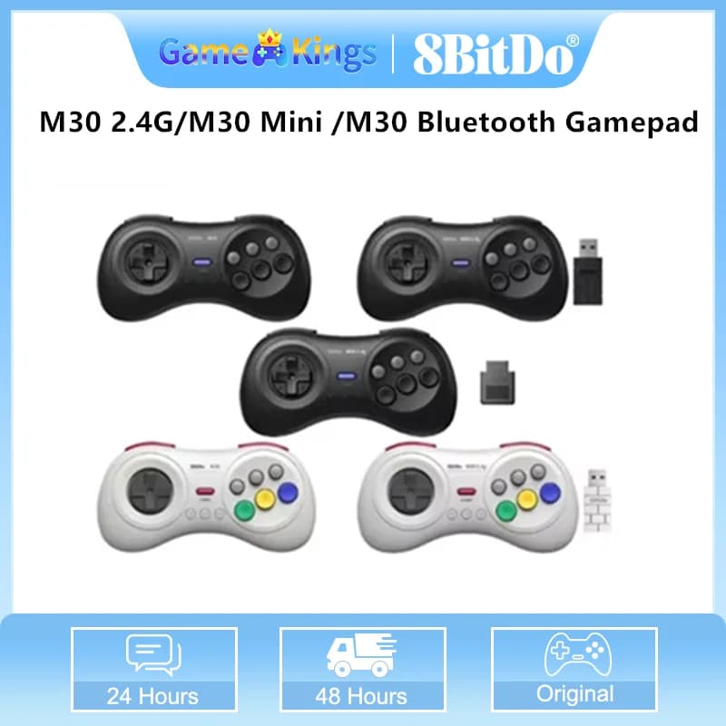 8Bitdo M30 2.4G/M30 Mini /M30 manette de jeu Bluetooth pour Nintendo Swtich contrôleur sans fil pour